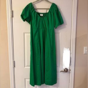Old Navy Vibrant Green Dress